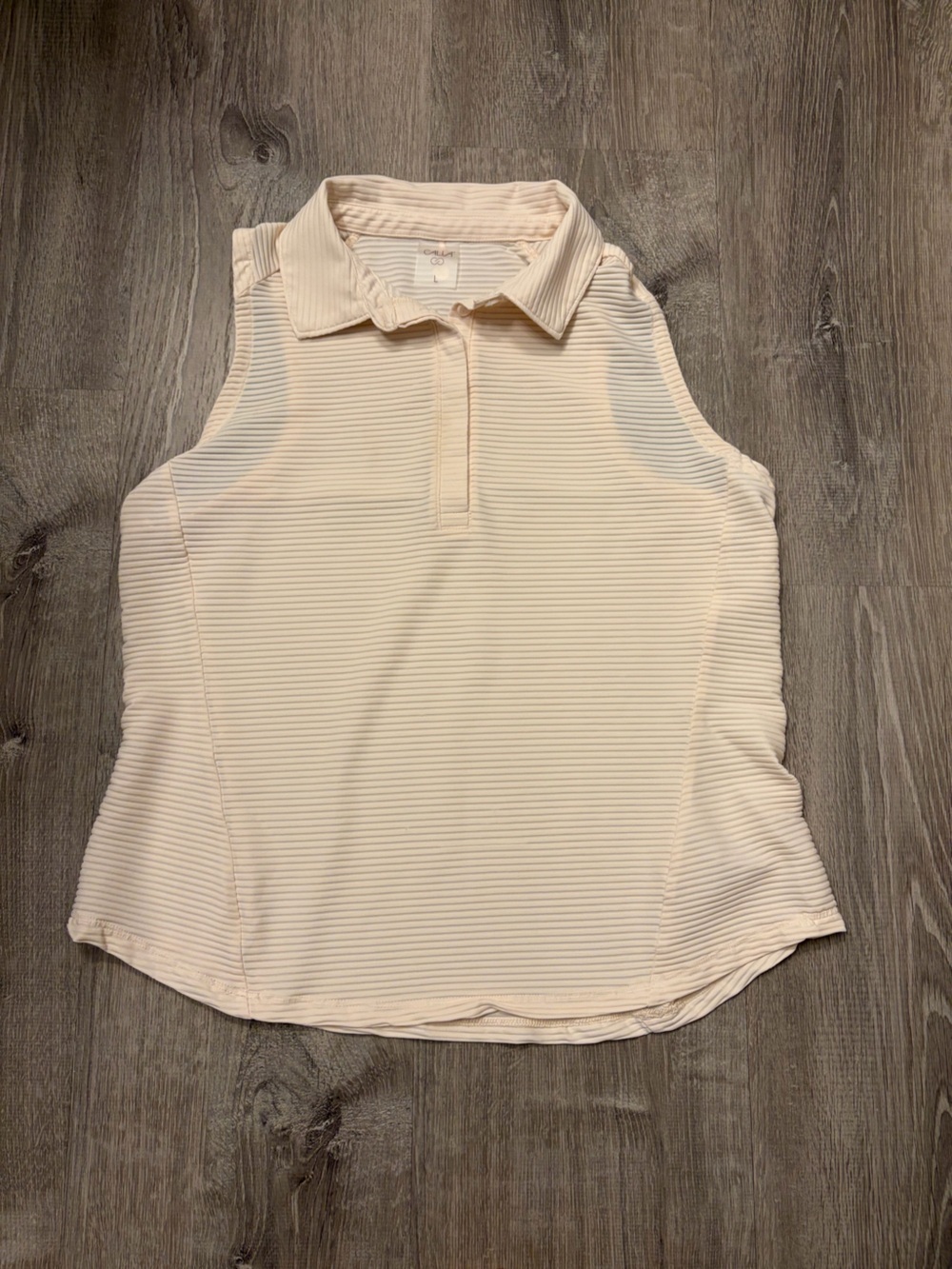 Women's CALIA Golf Renew Sleeveless Golf Polo- Size Large- Pre-owned
